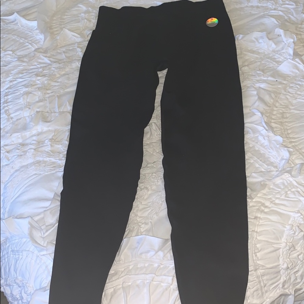 Pink a seamless leggings